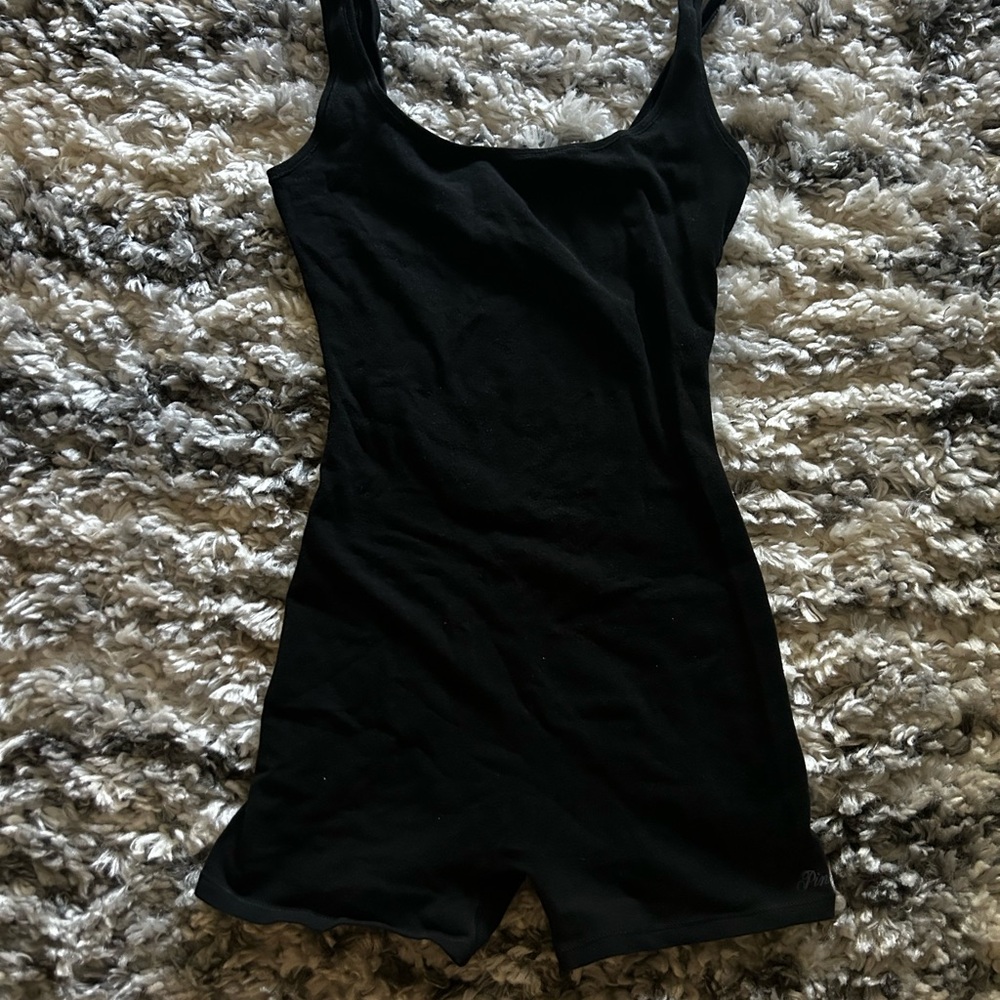 Women's Black Sleeveless Bodysuit